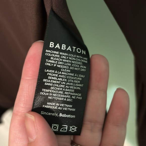 148 BABATON Contour Bodysuit ***dark brown - Picture 3 of 3